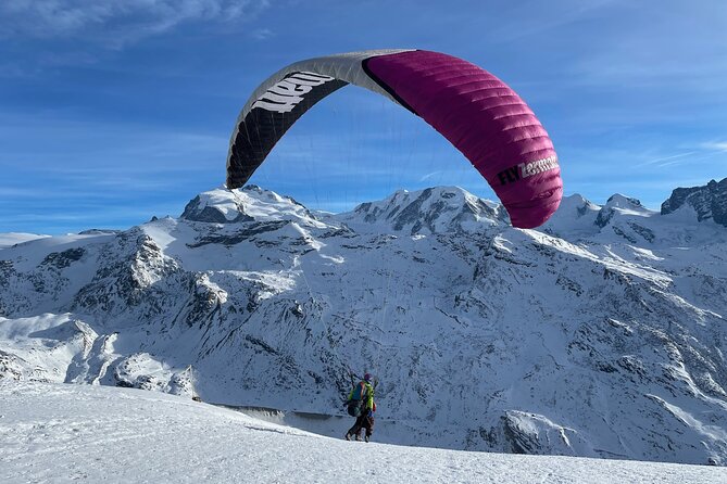 20 to 25 Minute Tandem Paragliding in Zermatt and Matterhorn View - The ride to Rothorn and other possible launch points