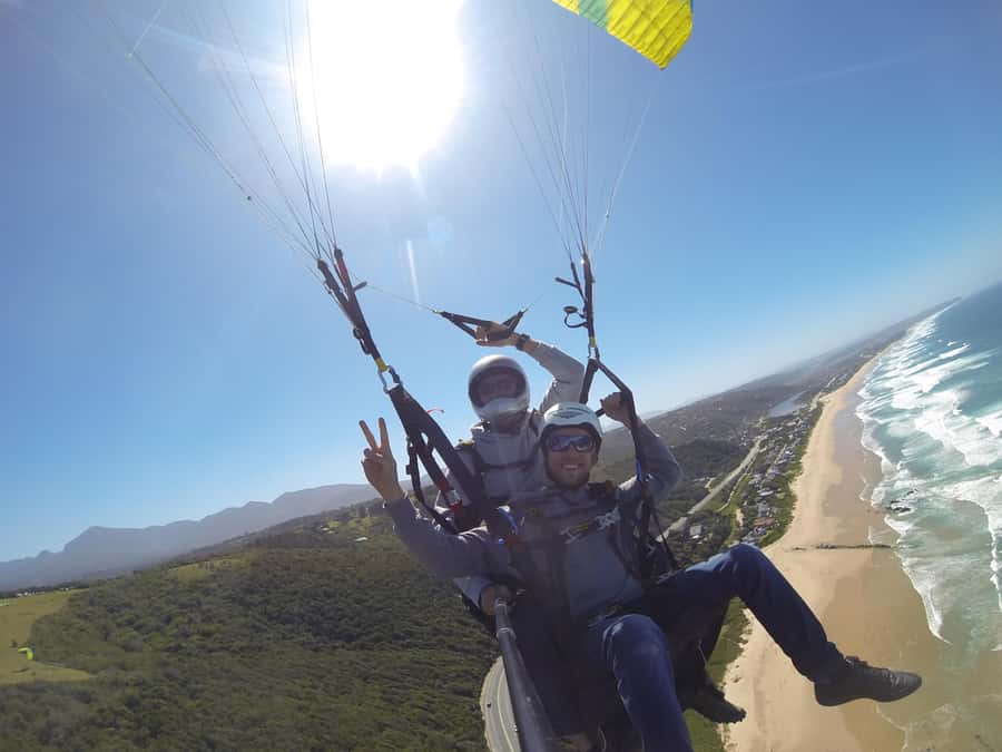 Adventure Tandem Paragliding Flight - Twenty minutes in the air, if conditions cooperate