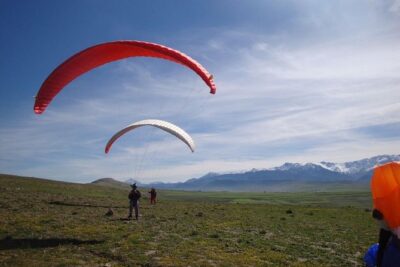 Agafay Desert Paragliding DUO Experience from Marrakech
