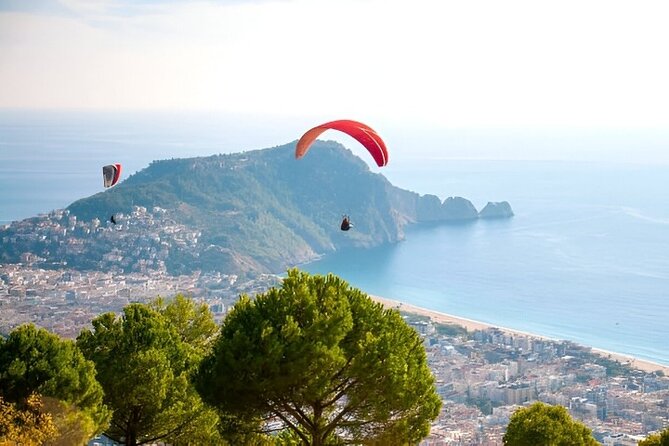 Alanya Paragliding Experience By Local Expert Pilots W/ Transfer - The 15 to 20 minute tandem flight