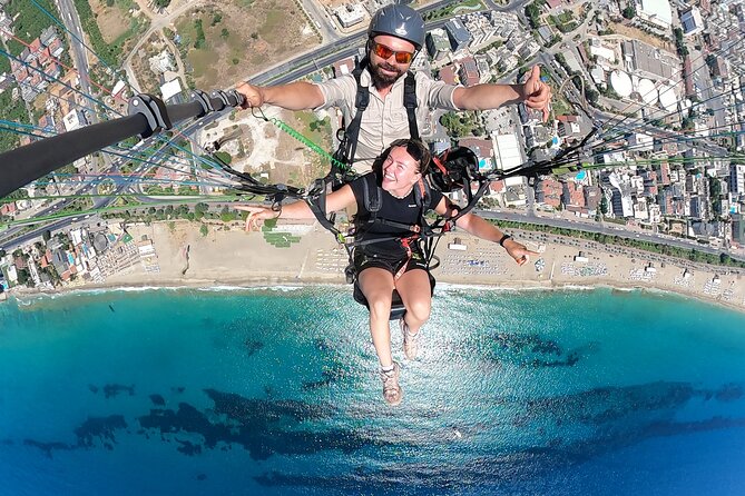 Alanya Paragliding: Your Destination is the Sky - What the Flight Over Cleopatra Beach Feels Like