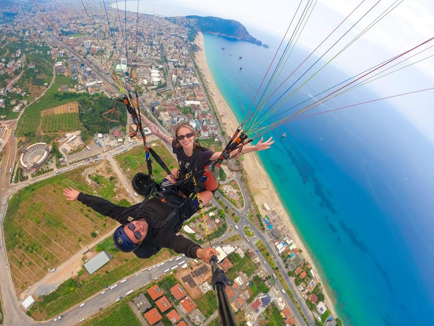 Alanya/Side: Tandem Paragliding With Transfer Option - What the $77 price really covers