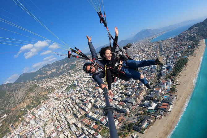 Alanya Tandem Paragliding Everyday w/ Free Hotel Transfer - What happens during the 90-minute outing