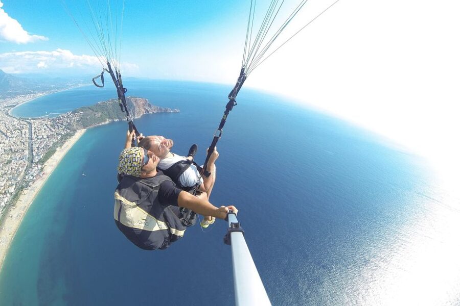 Alanya: Tandem Paragliding Experience Over Cleopatra Beach - Key points at a glance