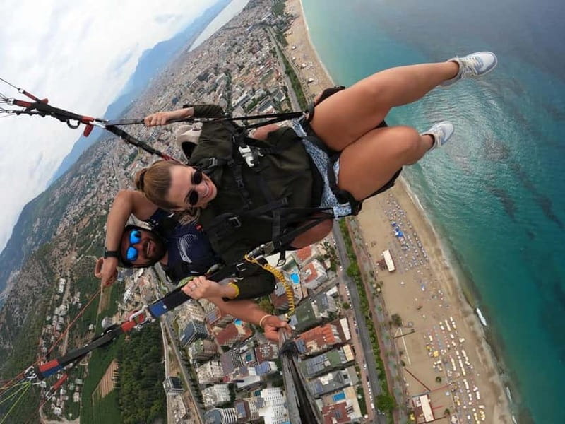 Alanya: Tandem Paragliding Experience with Video Option - Key points to know before you book