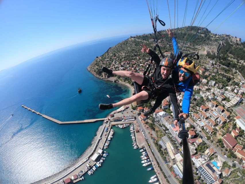 Alanya: Tandem Paragliding Over a Castle and the Sea - Getting to the 700-meter launch point