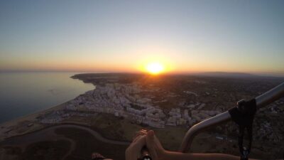 Albufeira: Paragliding and Paratrike Tandem Flights