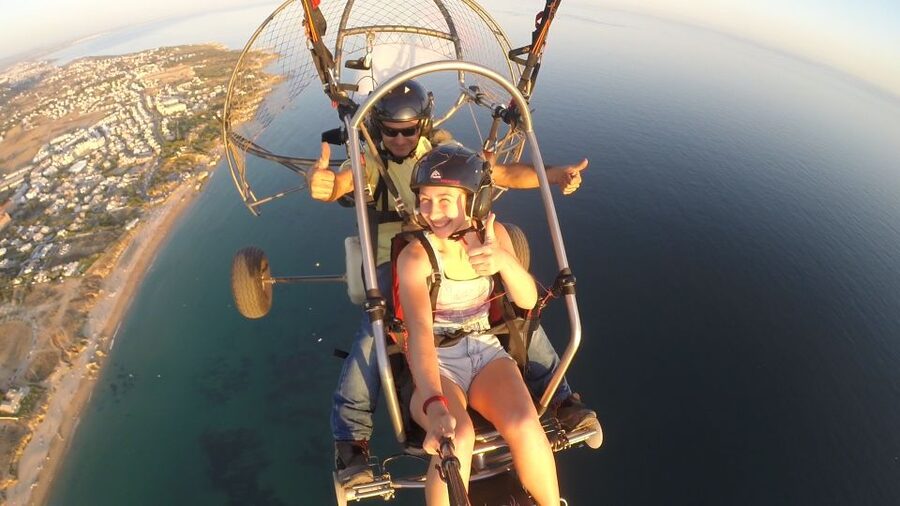 Albufeira: Paragliding and Paratrike Tandem Flights - A personal guide and a small-group setup