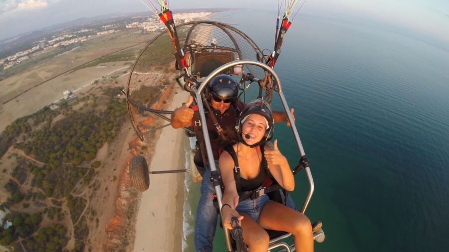 Albufeira: Sunset Paragliding Flight - Meeting near Rua do Pinhal in Albufeira