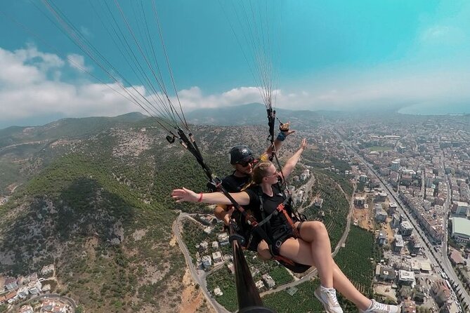 Antalya Alanya Paragliding Takeoff From 700 Meters - Taking Off Above Alanya at 700 Meters