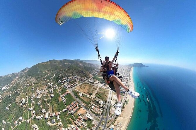 Antalya / Belek : Tandem Paragliding By Local Expert Pilots - The flight above Alanya and the Mediterranean
