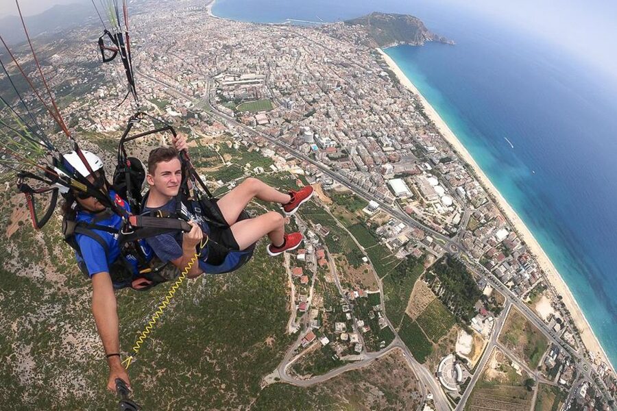 Antalya: Tandem Paragliding Experience with Transfer - The Pilot Is the Key Part of the Experience