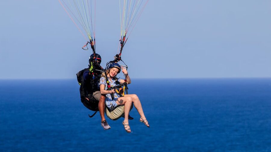 Bali: Nusa Dua Tandem Paragliding with Certified Pilot - A Short Flight With a Big Coastal View