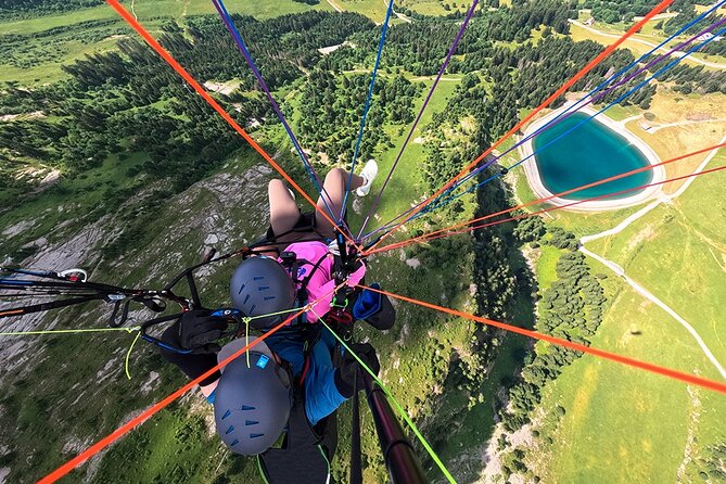 Baptism in Paragliding in La Clusaz - Optional turns for a stronger sensation