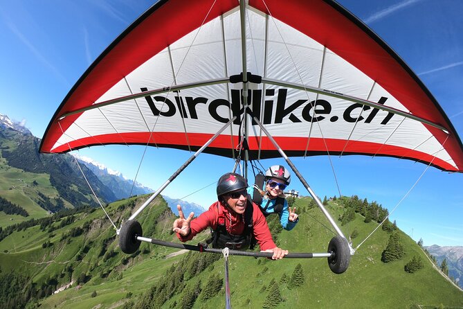 Birdlike Hang Gliding Lucerne - A flight that may last 20 minutes or an hour