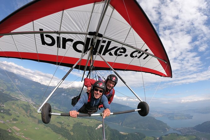 Birdlike Hang Gliding Lucerne - What about Titlis Cliff Walk?