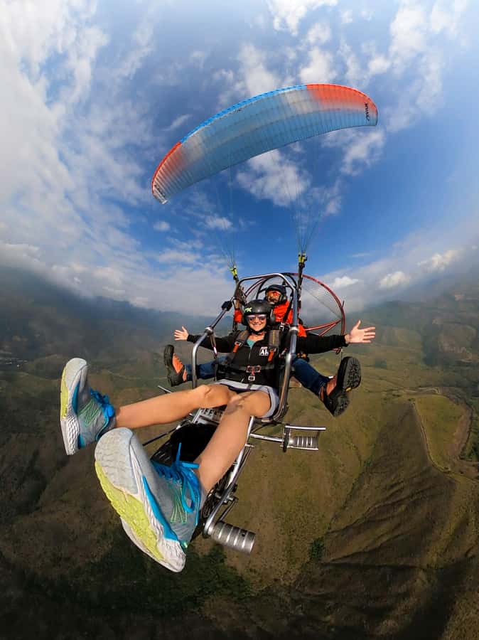Cali: Paratrike Flight - Paragliding - What the two-hour itinerary actually includes