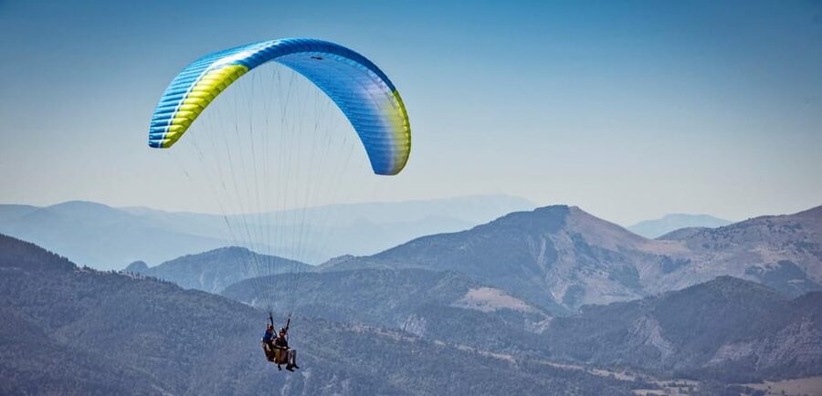 Caminito Del Rey Environment: Tandem paragliding flights - Flying above the Caminito del Rey area