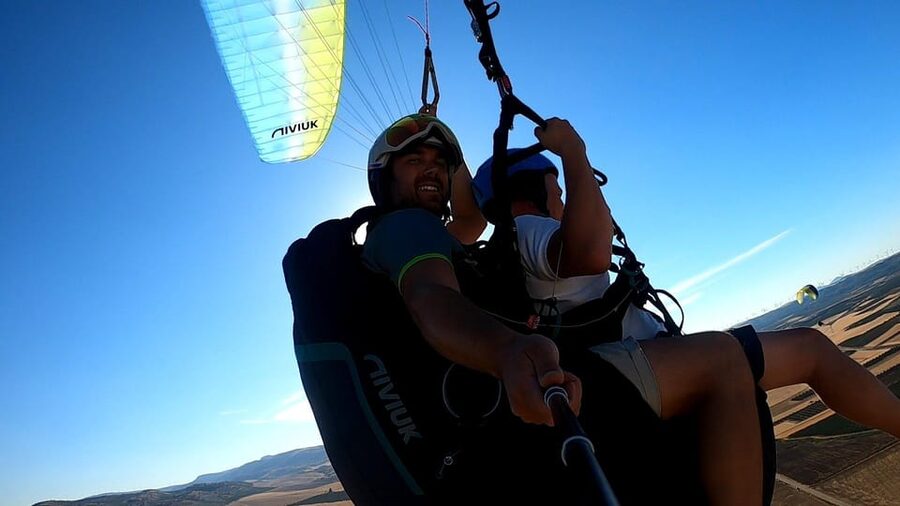 Caminito Del Rey Environment: Tandem paragliding flights - Reaching the mountain takeoff area