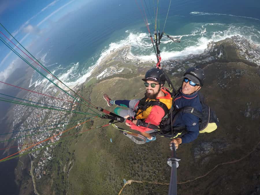 Cape Town: Tandem Paragliding Adventure - Landing and getting back to town
