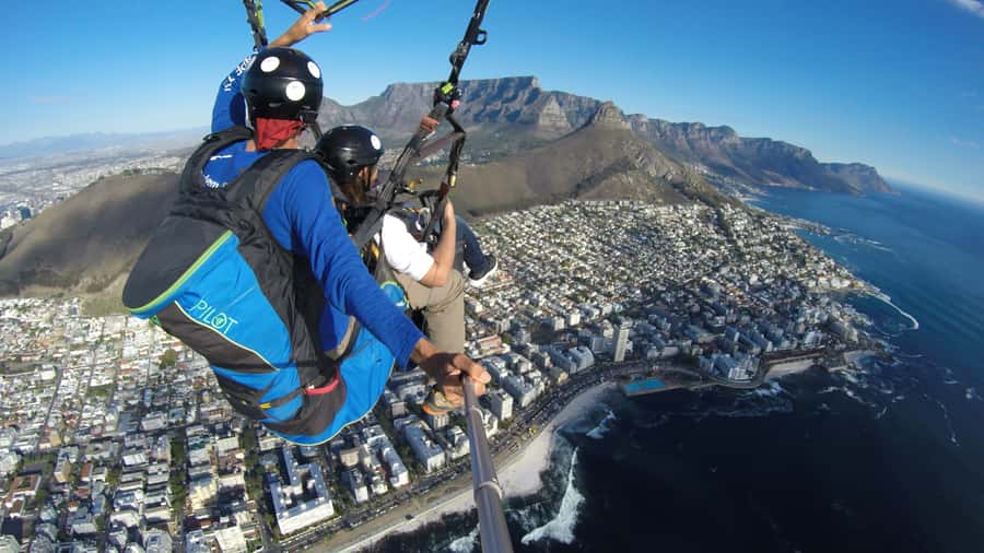 Cape Town: Tandem Paragliding Flight with the Experts - Taking off from Signal Hill above Cape Town