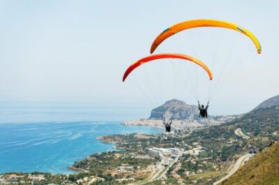 Cefalù: Tandem Paragliding Flight and GoPro13 Video