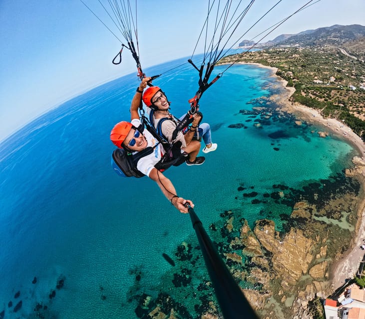 Cefalù: Tandem Paragliding Flight and GoPro13 Video - Cefalù from above