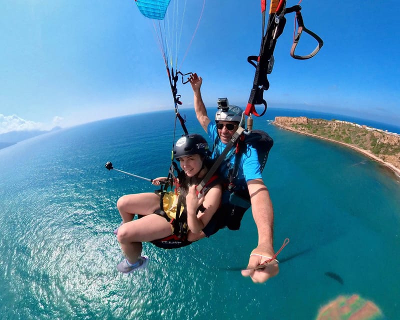 Cefalù: tandem paragliding flight and insta360 video - The Insta360 video and photo question