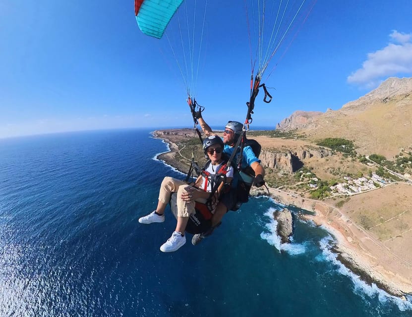 Cefalù: tandem paragliding flight and insta360 video - Is $162 a fair price?