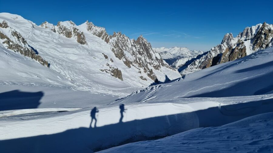 Chamonix: Tandem Paragliding Flight with Mont-Blanc Views - Taking off above Chamonix Valley