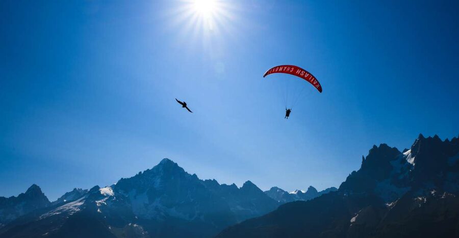Chamonix: Tandem Paragliding Flight with Mont-Blanc Views - Twenty minutes with Mont Blanc in front of you