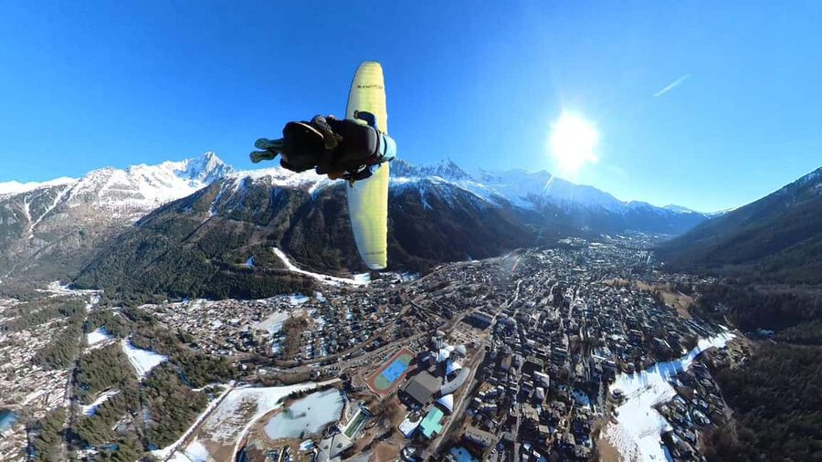 Chamonix: Tandem Paragliding Flight with Video - Fifteen to 25 minutes above Chamonix
