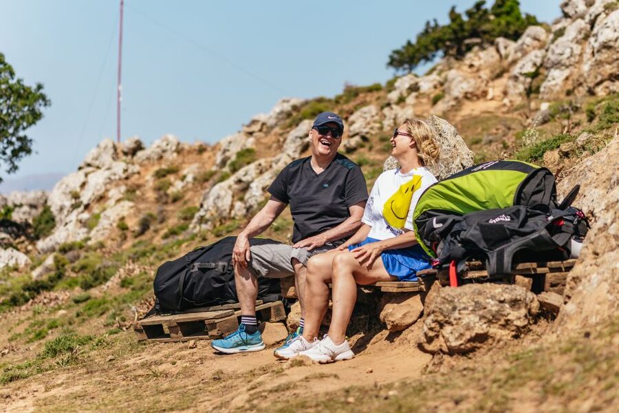Chania: Tandem Paragliding Flight in Crete - Who will enjoy this most?