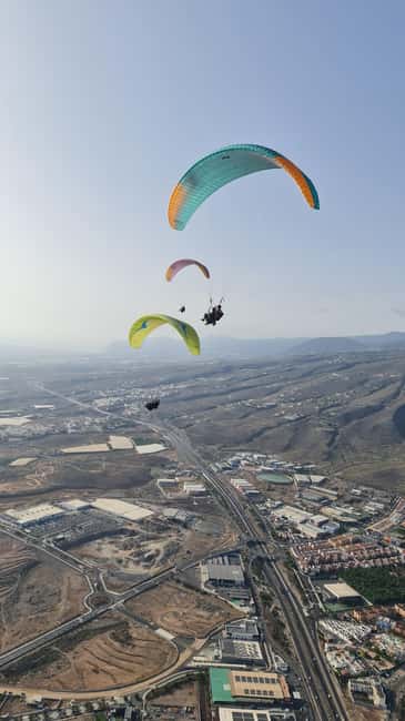 Costa Adaje: Paragliding from 1100m - Incredible landscape! - The Briefing and First Few Steps