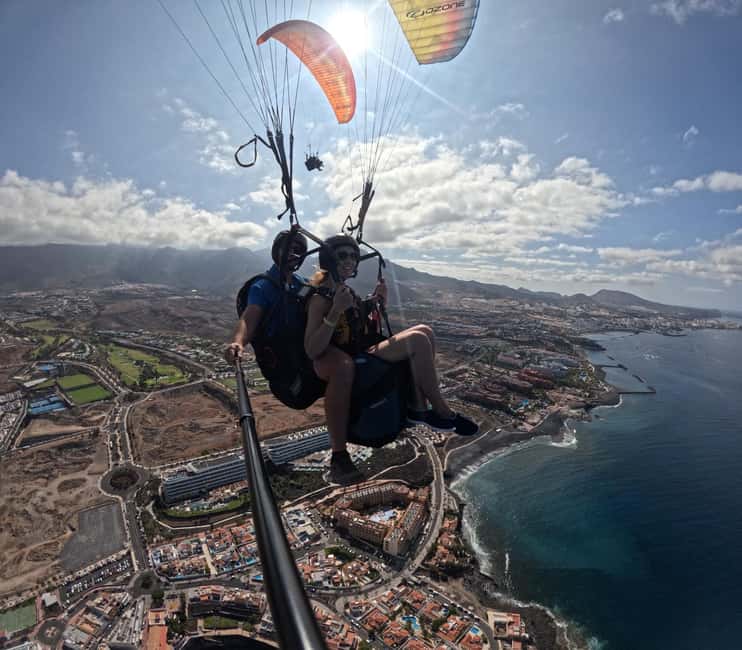 Costa Adeje, Paragliding with pick up service and 5 free photos! - The pickup ride and meeting points
