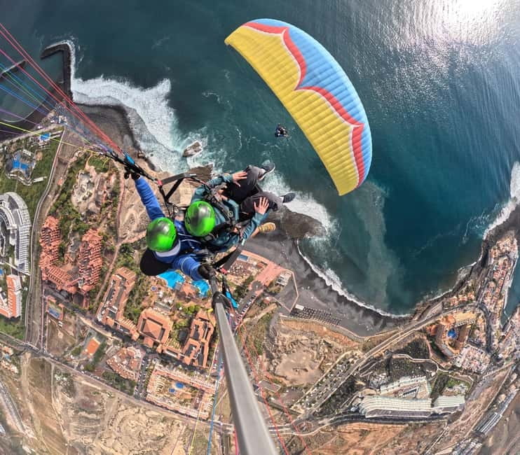 Costa Adeje, Paragliding with pick up service and 5 free photos! - Why the tandem format works for first-time flyers