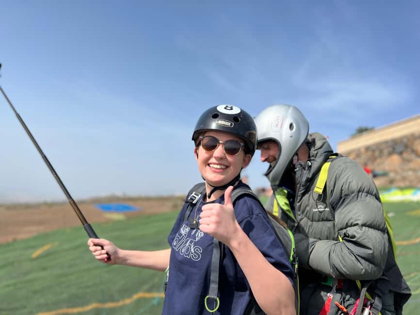 Costa Adeje: Tandem Paragliding Flight with Free Pickup - Landing on the beach, if the conditions allow
