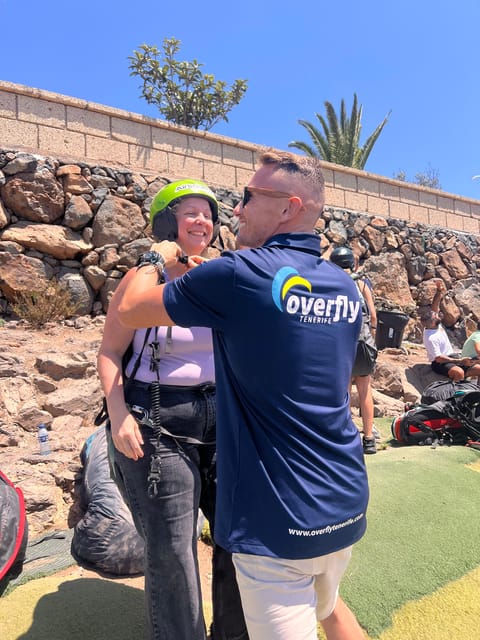 Costa Adeje: Tandem Paragliding Flight with Free Pickup - The van ride and pickup details matter