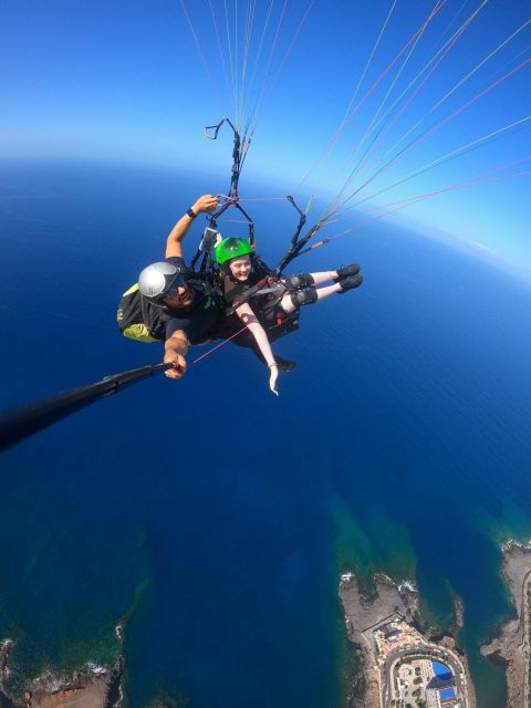 Costa Adeje: Tandem Paragliding Flight with Pickup - What $130 buys you