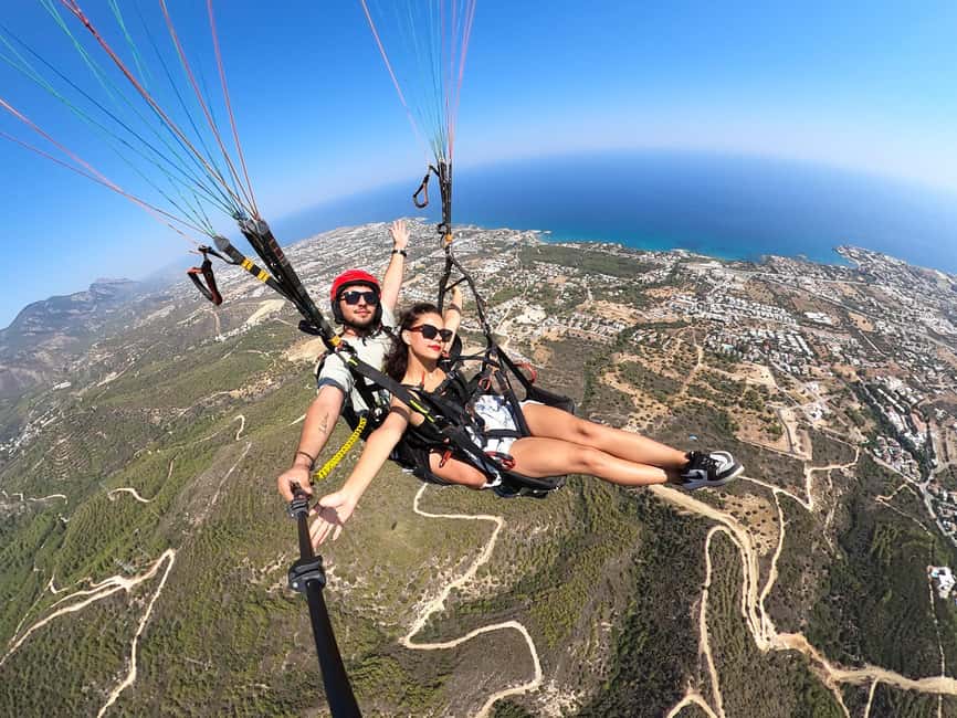 CYPRUS: Tandem Paragliding Experience - Photos, Phones, and the Memory Package