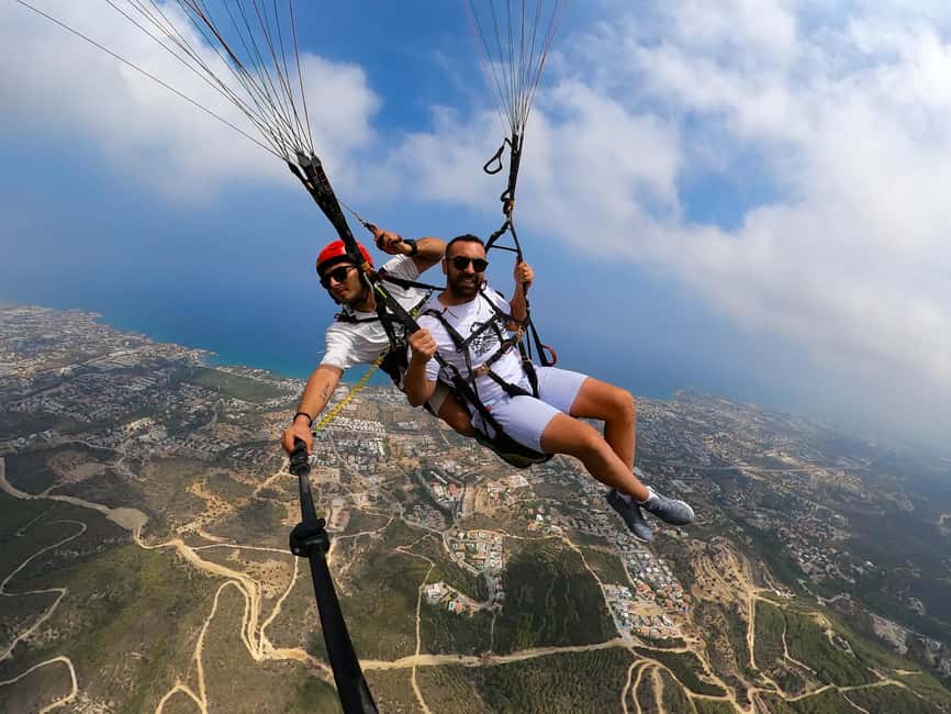 CYPRUS: Tandem Paragliding Experience - Kyrenia From the Air