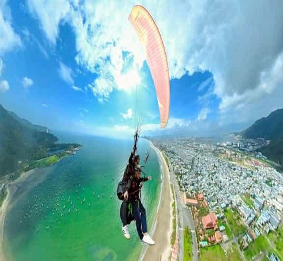 Da Nang: Highlights Paragliding Experience - Timing, transport, and the return to Buu Dai Son Pagoda