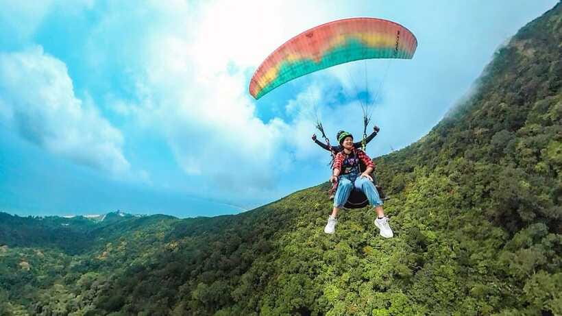 Da Nang: Paragliding with Views of Lady Buddha Statue 2025 - GoPro Footage and the Problem of Short Flights