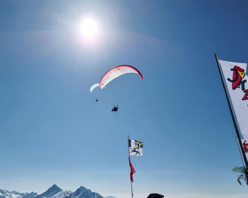 Davos: Tandem Paragliding Flight - Who will enjoy this flight most