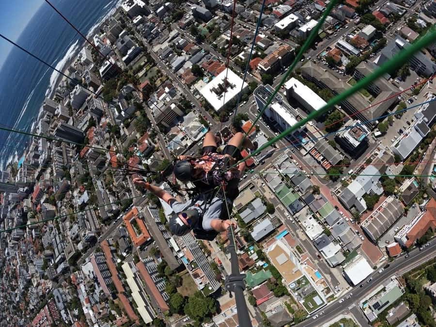 Discover Cape Town Tandem Paragliding - Who will enjoy this most