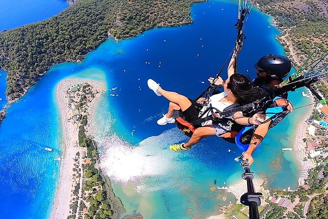 Fethiye Paragliding Experience By Local Expert Pilots - Taking off from Babadag above Oludeniz