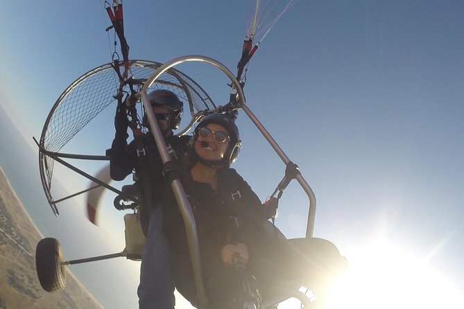 Flight experience over the beach in paragliding/paratrike in the Algarve with video. - Morning light, sunset, and the best time to fly
