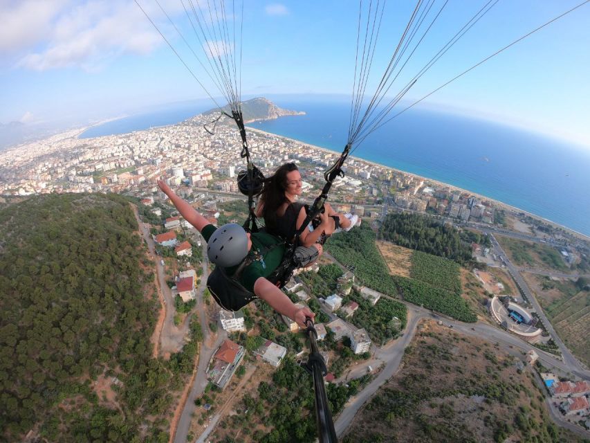 From Antalya/Side: Tandem Paragliding in Alanya - What happens at the launch site