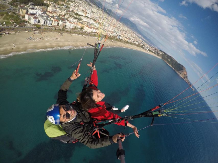 From Antalya/Side: Tandem Paragliding in Alanya - The journey from Antalya or Side to Alanya