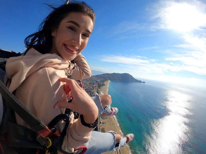 From City of Side: Alanya Tandem Paragliding w/ Beach Visit - Practical tips for a smoother day